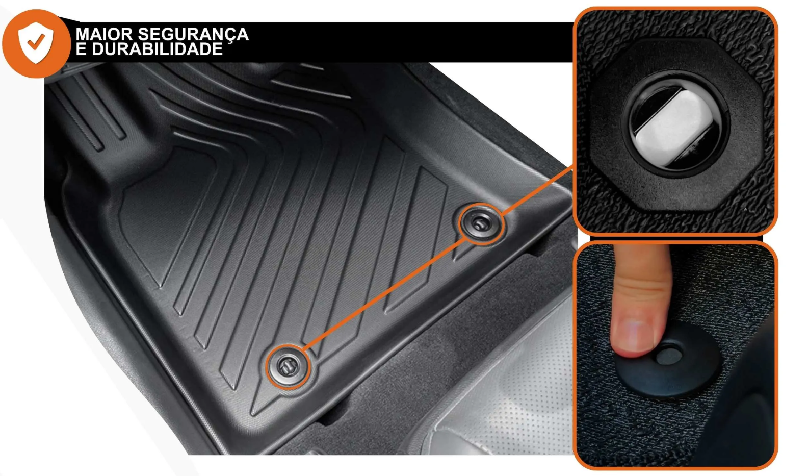 Sistema de fixacao para maior seguranca e durabilidade